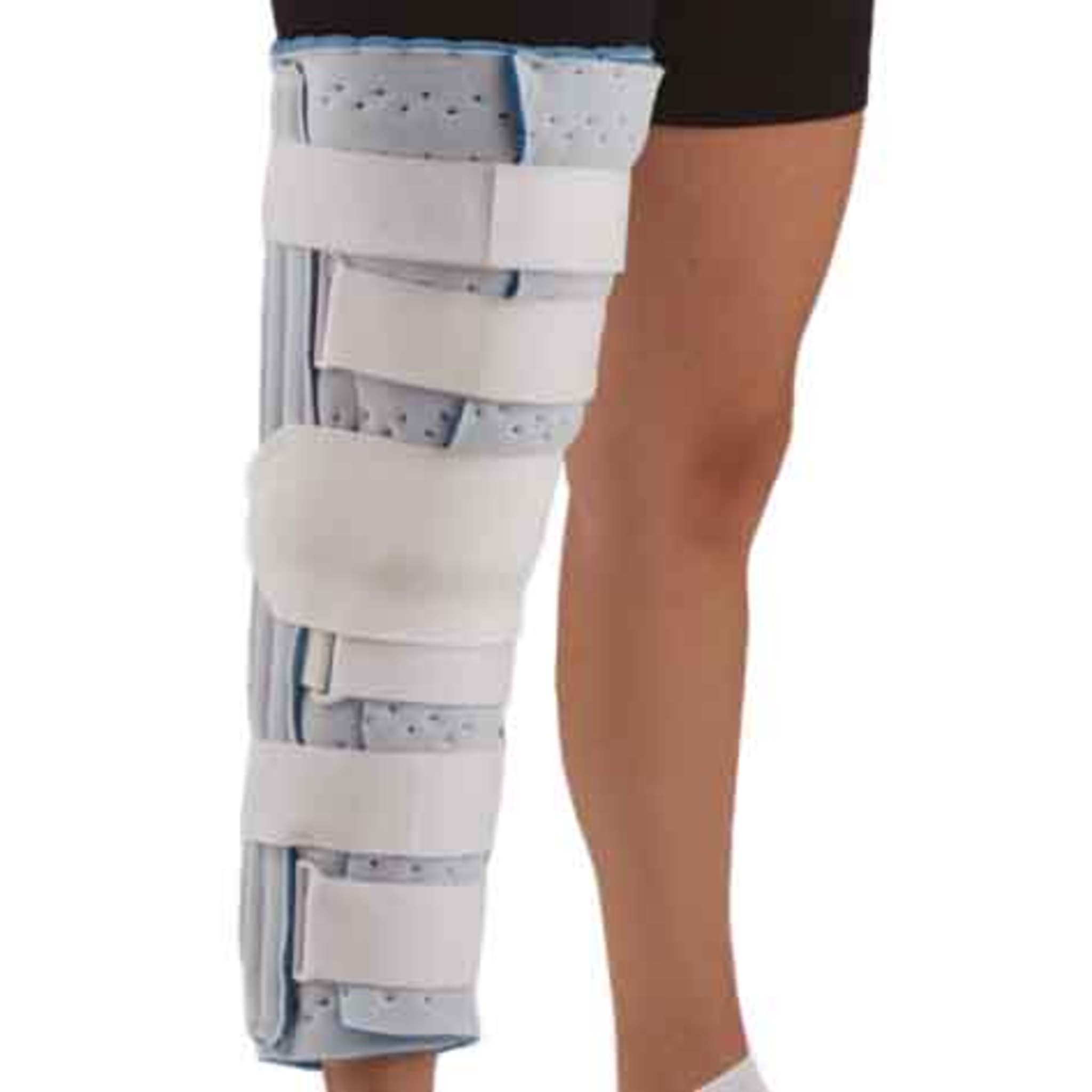 Cutaway Knee Immobilizer with Patella Strap