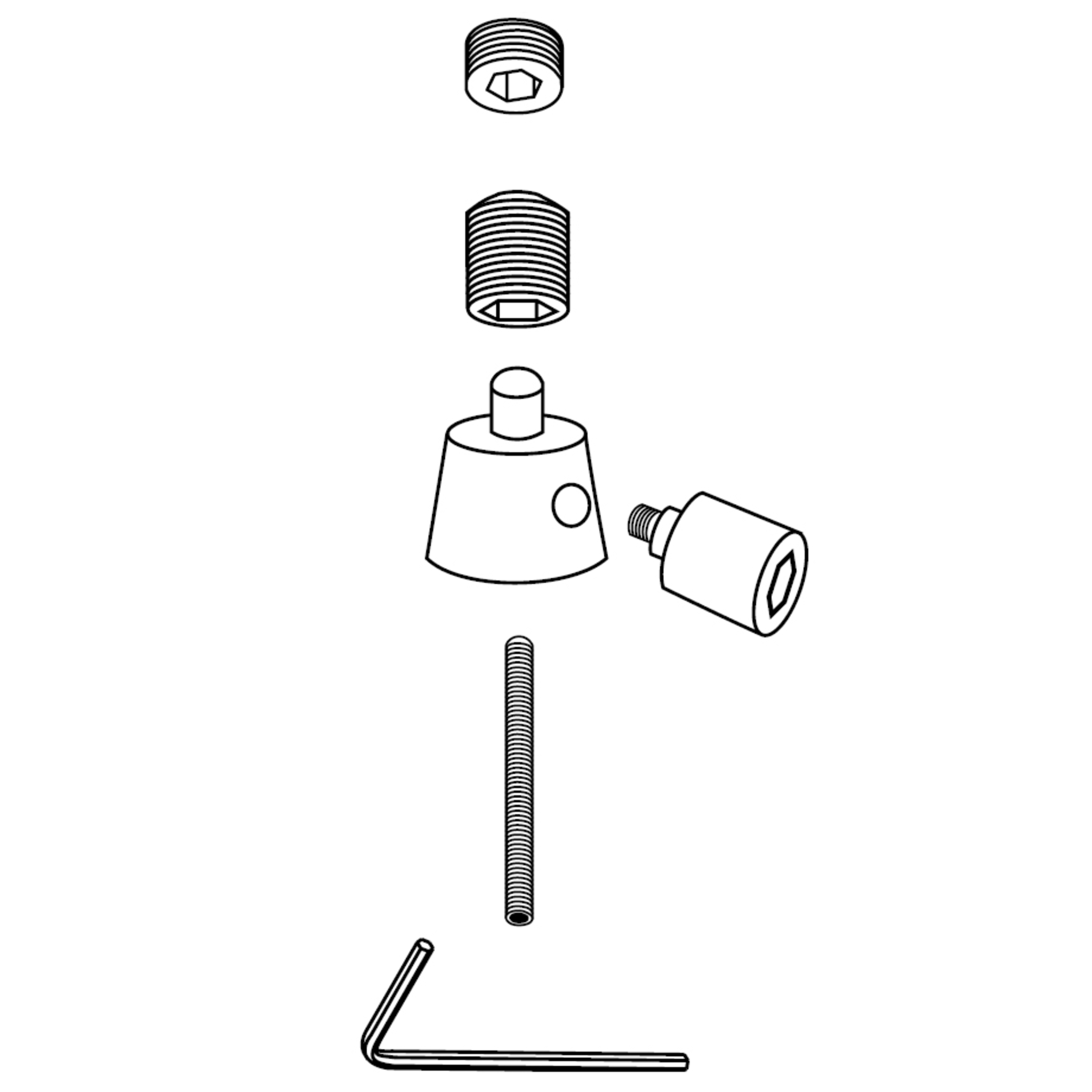 Ensemble de fabrication pour verrou à prise rapide
