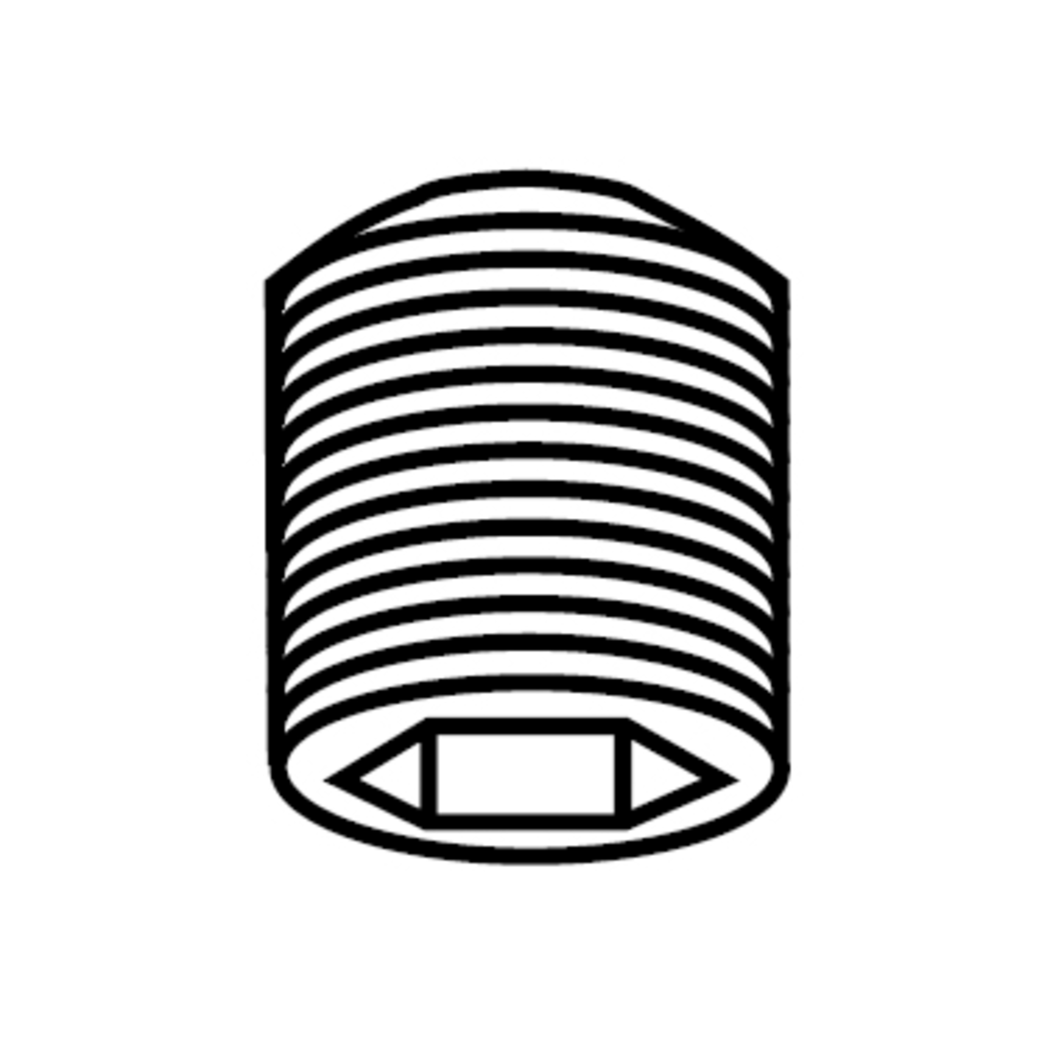 Bouchon-raccord fileté pour verrou original à prise rapide