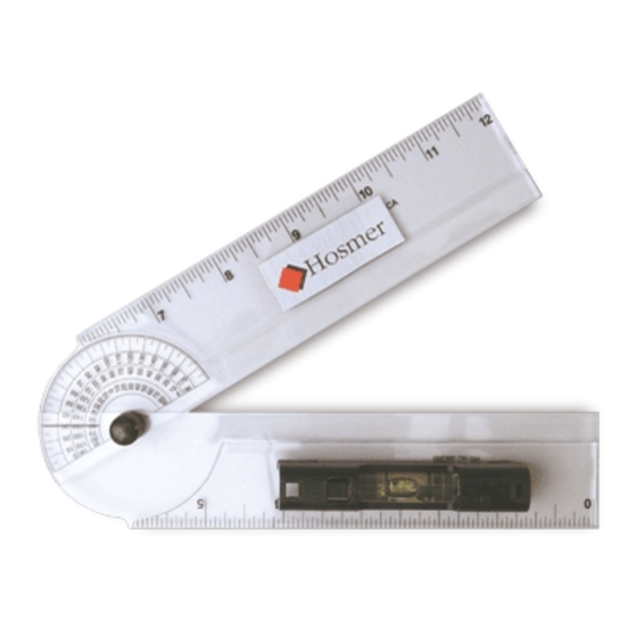 Goniometer with Level and Protractor