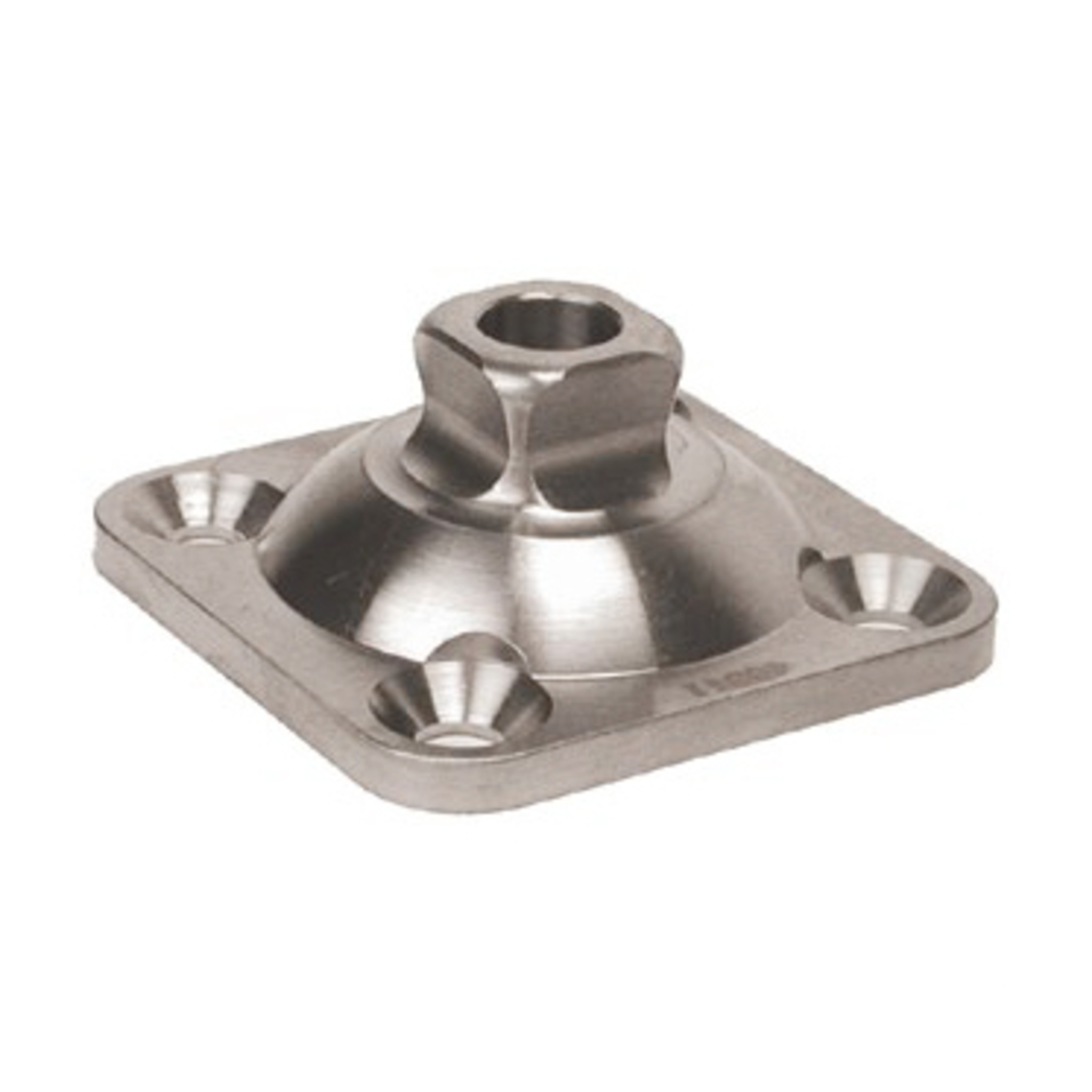 4-Hole Pyramid with Hole - Titanium