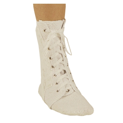 DeRoyal® Canvas Lace-Up Ankle Brace