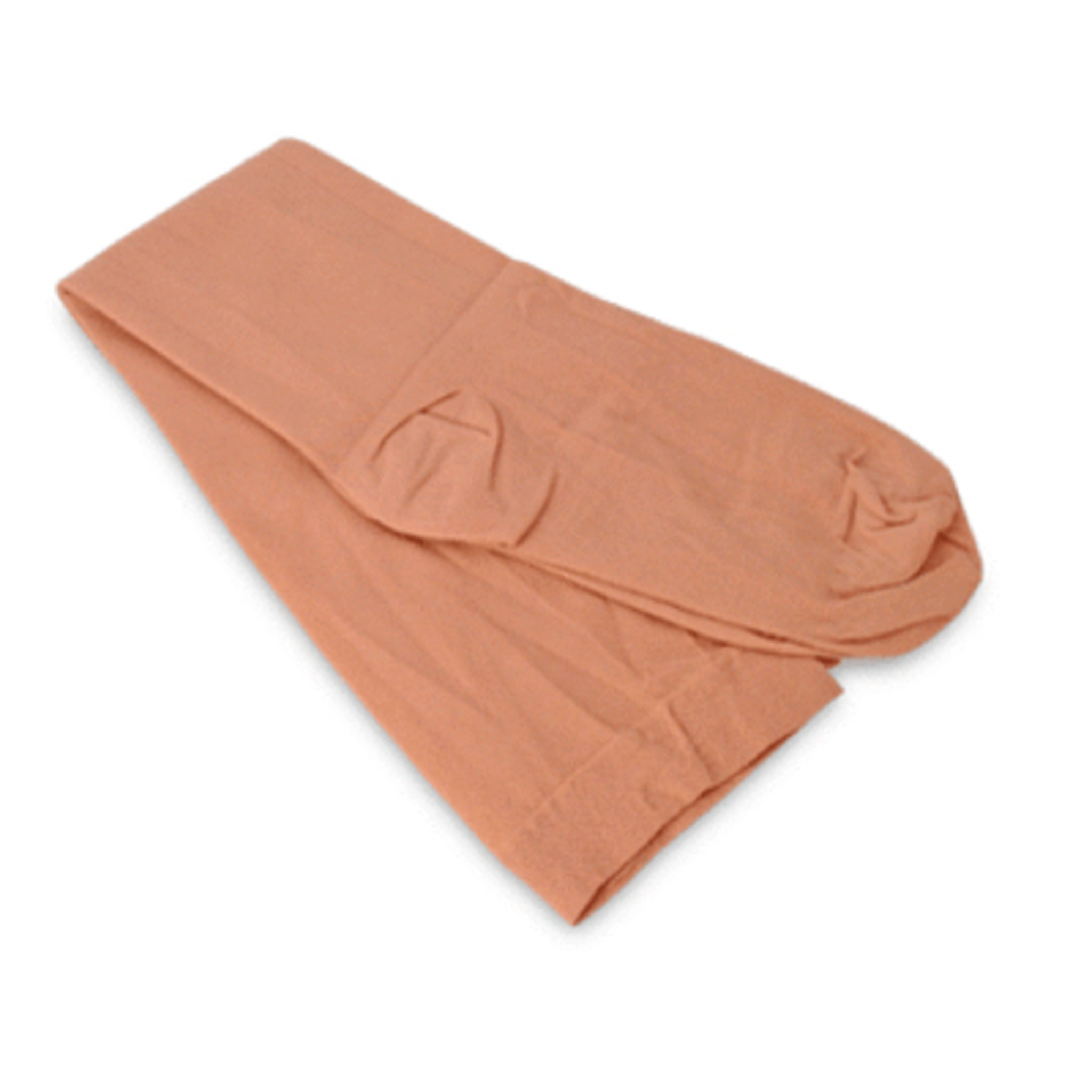 Cosmetic Hose with Knitted Heel