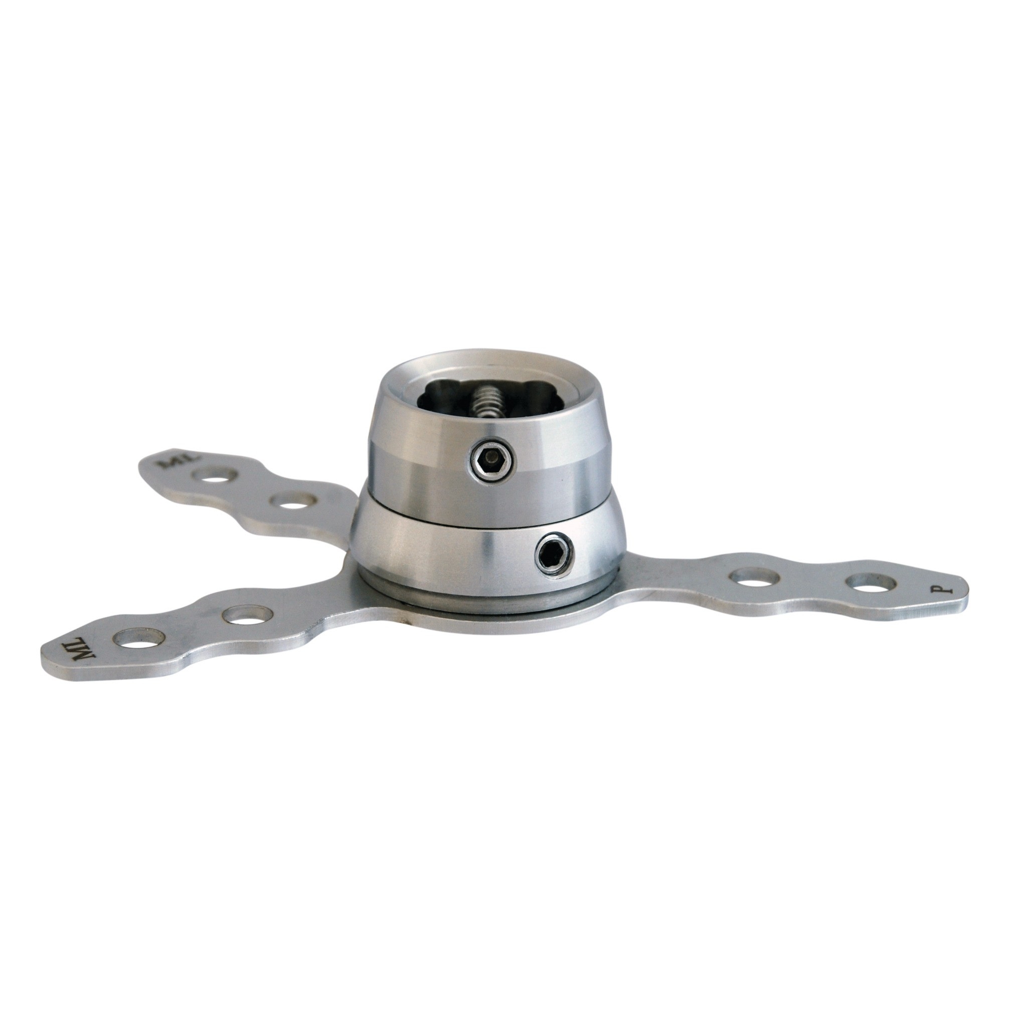 Adaptateur ancré pivotant pour emboîture fémorale avec adaptateur rotative à récepteur fileté pour enfants