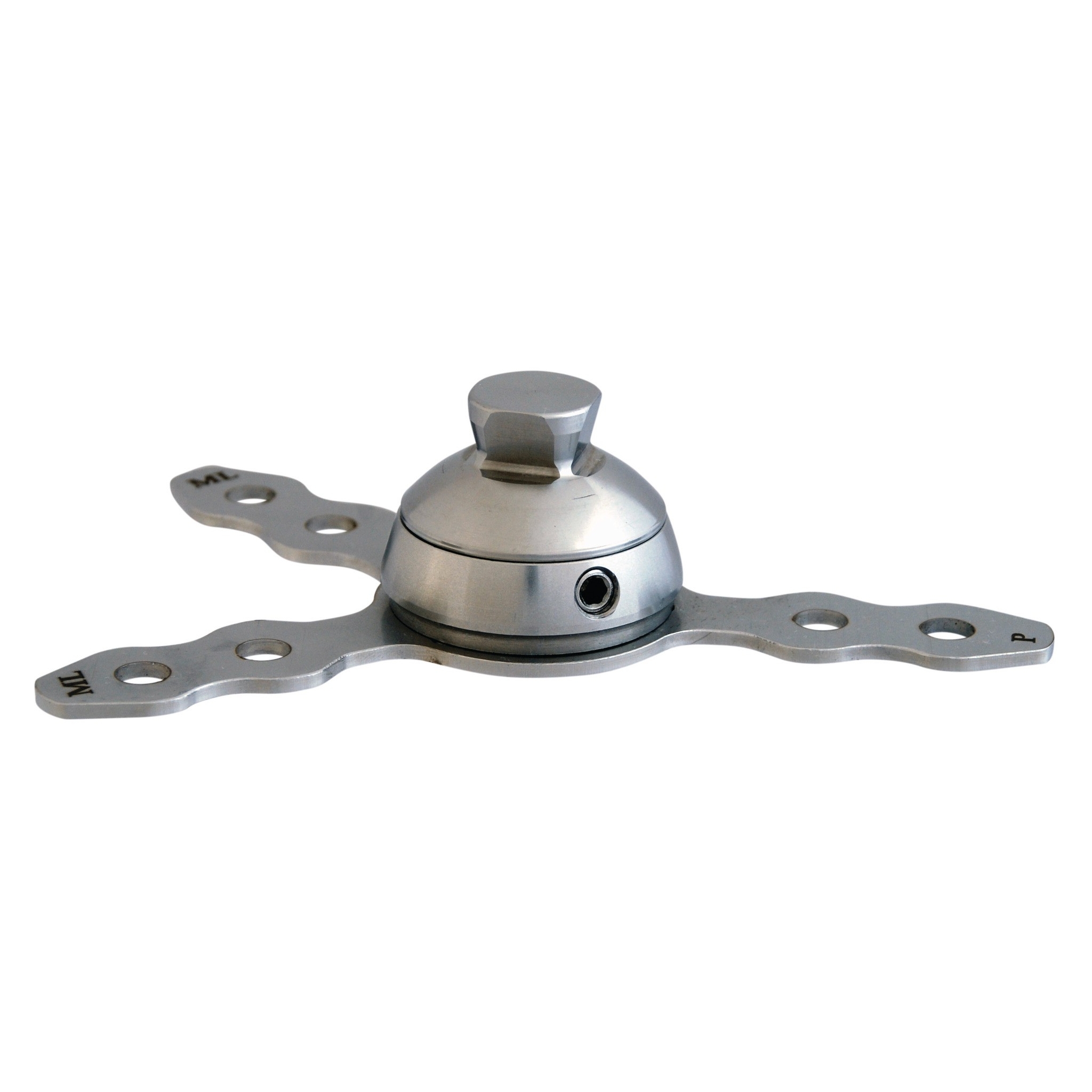 Adaptateur ancré fileté à 3 pointes et à trou à lamination pour enfants