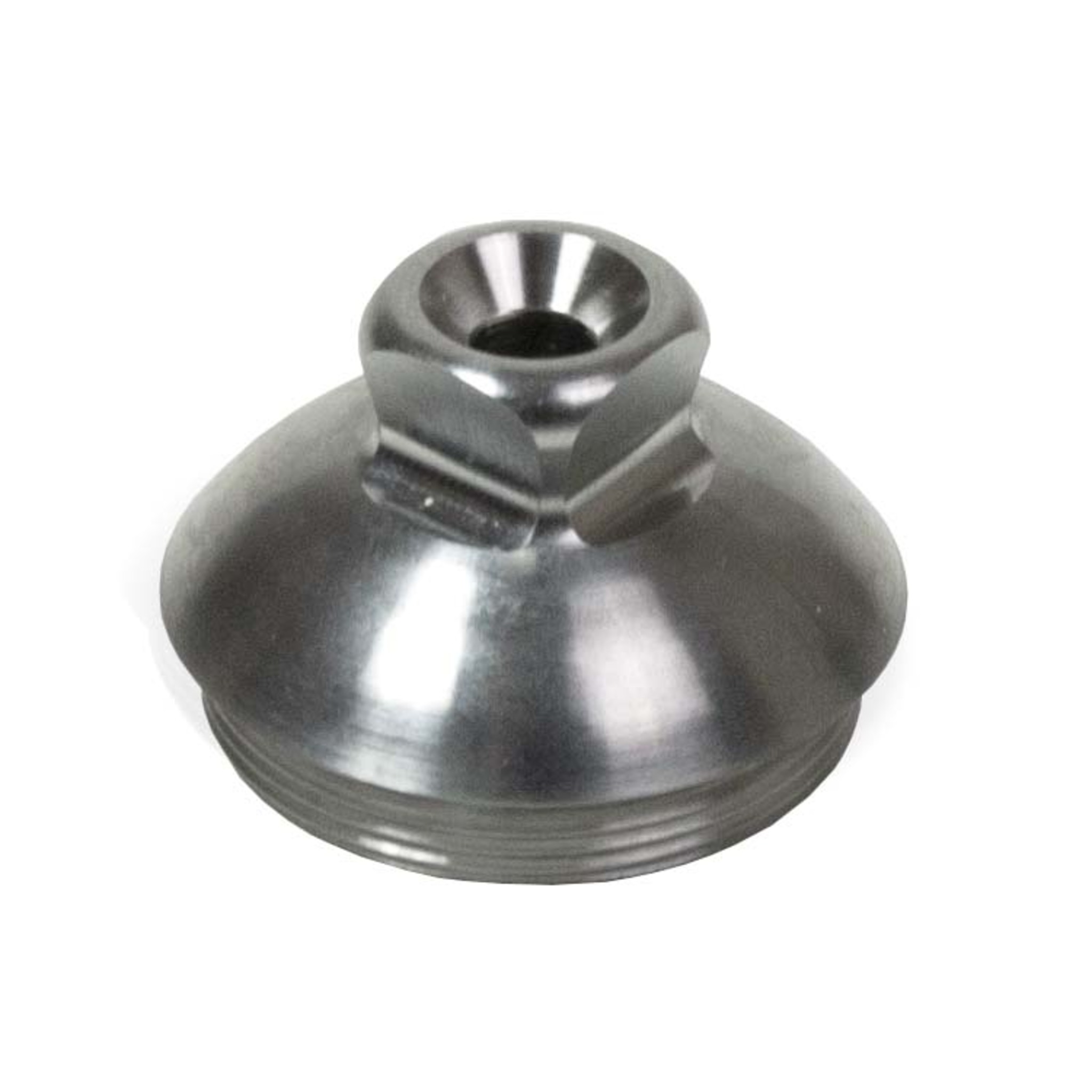 Adaptateur exosquelettique fileté pédiatrique Scout, en acier inoxydable